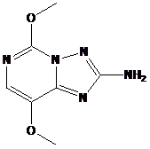 5,8-二甲氧基[1,2,4]三唑[1,5-c]嘧啶2胺